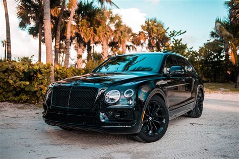 2018 Bentley Bentayga – Black | MVP Charlotte Exotic Rentals