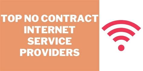 Best No Contract [Cheap & Unlimited] Internet Service Providers