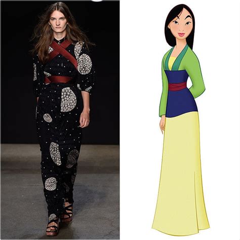 Mulan | Disney Princess Dresses From the Runway Spring 2016 | POPSUGAR ...