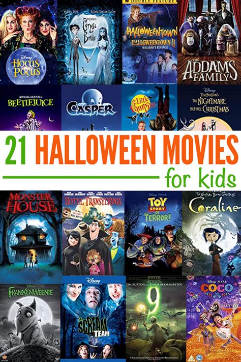 21 Not Too Spooky Halloween Movies for Kids & Families