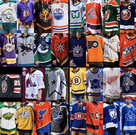 All 31 reverse retro jerseys : r/hockeyjerseys