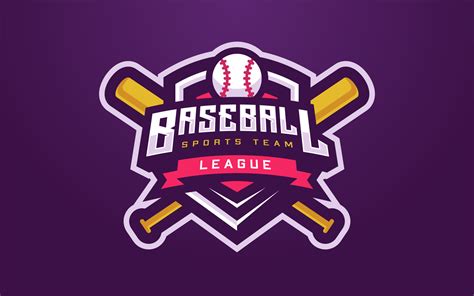 Baseball Club Logo for Sports Team and Tournament 7994807 Vector Art at ...