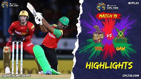 Highlights | Trinbago Knight Riders vs Guyana Amazon Warriors | CPL 2023