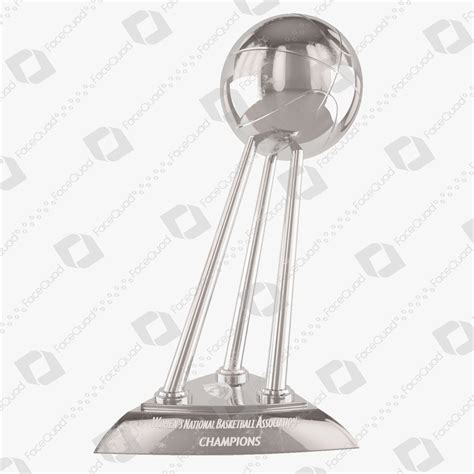 WNBA Championship Trophy 3D Model | FaceQuad