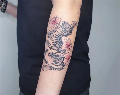 Korean Tiger tattoo meaning and ideas in 2024