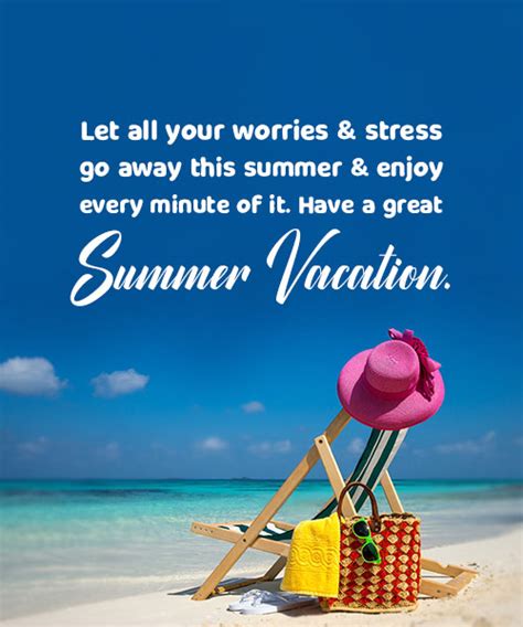 Summer Vacation Wishes, Messages and Quotes | WishesMsg