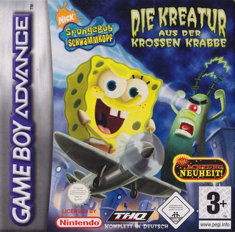 SpongeBob SquarePants: Creature from the Krusty Krab cover or packaging ...