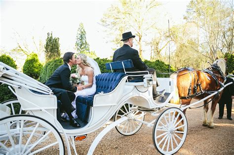 Horse and Carriage at Georgia Wedding