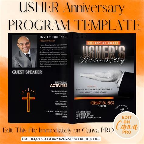 Church Usher Board Anniversary