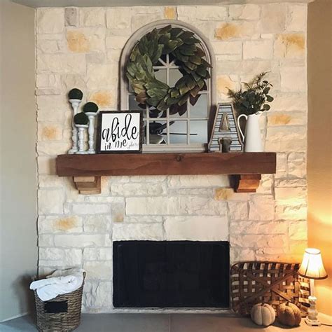 Rustic Farmhouse Mantel Decor Ideas