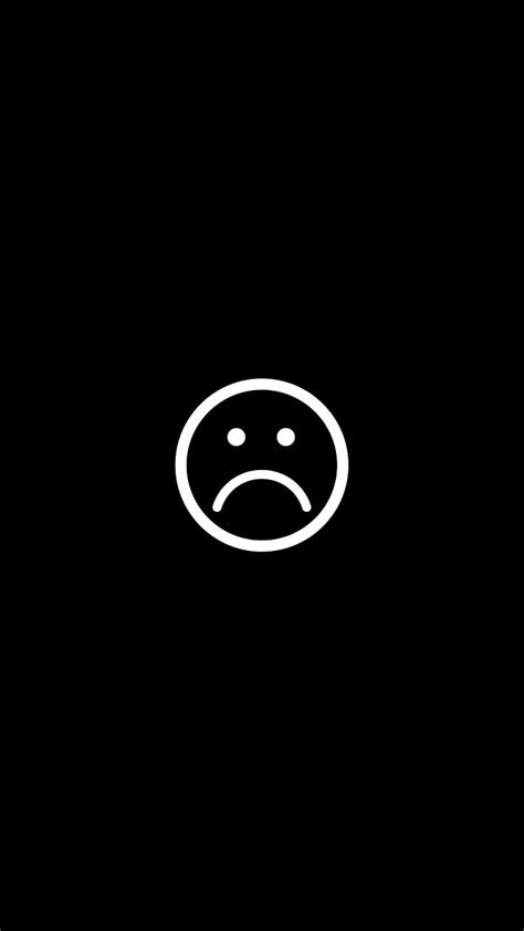 Sadness, sad, smiley, black & white, HD phone wallpaper | Peakpx