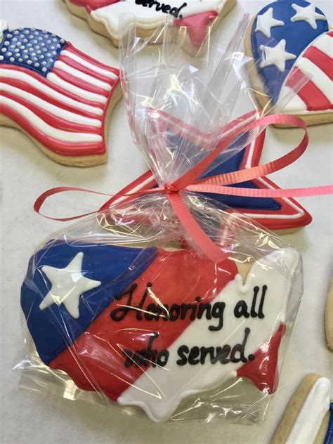 Veterans Day Cookies Great Veterans Day Party Favors - Etsy