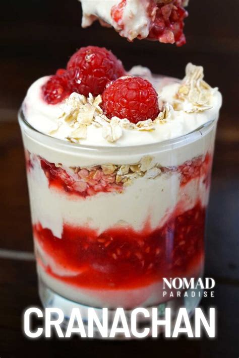 Tart and Creamy Scottish Cranachan Recipe