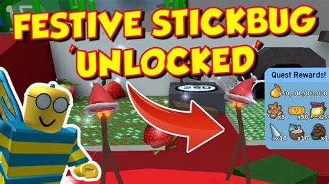 GET STICK BUGGED - FESTIVE NYMPHS *UNLOCKED* - BEE SWARM SIMULATOR ...