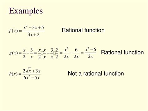 Rational Functions Key Features | Mathematics - Quizizz