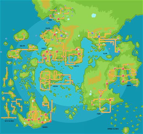 How To Make A Pokemon Region - Rudolph Tiffany