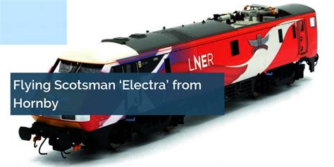 Hornby Class 91 91101 Flying Scotsman in OO gauge