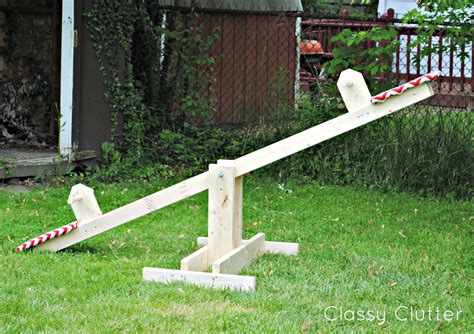 DIY Kids Seesaw for under $30 - Classy Clutter