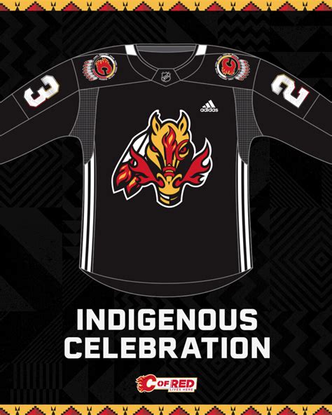 Flames release gorgeous Indigenous Celebration Night jersey (PHOTOS ...