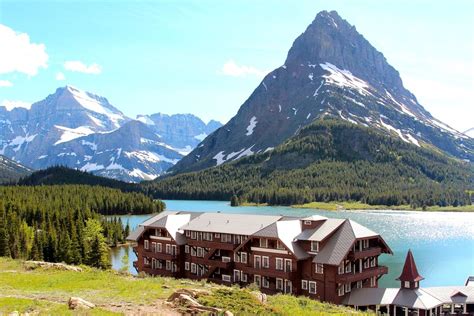 Many Glacier Lodge | Glacier national park, National parks, National ...