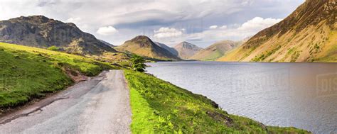 Wastwater (Wast Water), a lake in the Wasdale Valley, Lake District ...