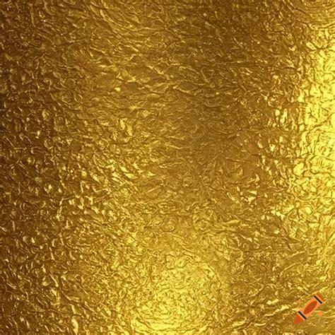 Pure gold foil texture on Craiyon