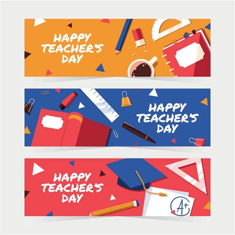 Teachers Day Banner Design