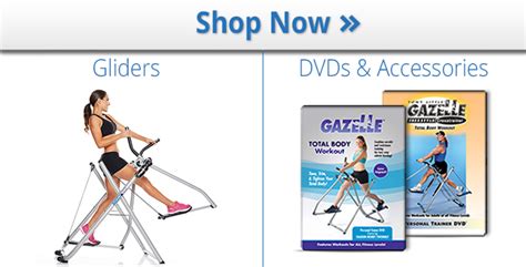 Tony Little's Gazelle Glider - Official Site