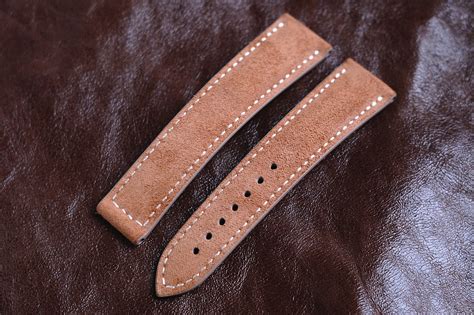 Omega Tan Suede Leather Watch Strap Omega Watch Strap Omega | Etsy