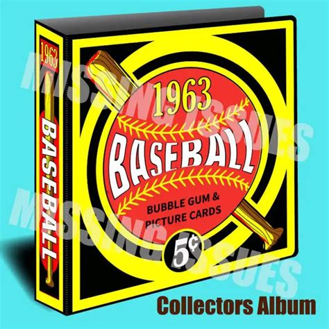 1963-Topps-Style-Baseball-Card-Album-Binder – Baseball Card Binders