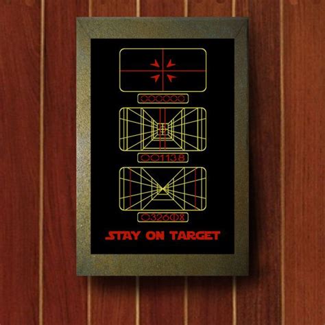 Stay on Target: Star Wars Print - Etsy | Star wars prints, Star wars ...