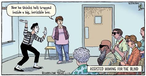 Visibilities — Bizarro | Naked Cartoonist