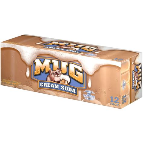 Mug Cream Caffeine-Free Cola Soda, 12 Fl. Oz., 12 Count - Walmart.com ...