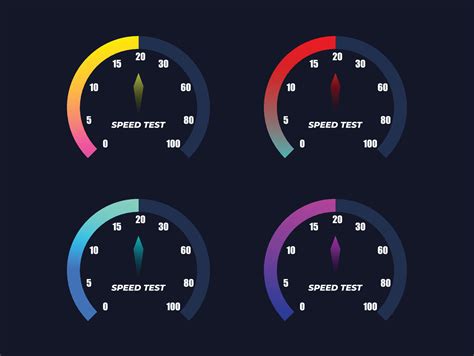 speedometer illustration, modern designs of speedometer, speedometer ...