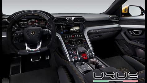 2019 Lamborghini Urus Interior / The New Super Sports Car - YouTube