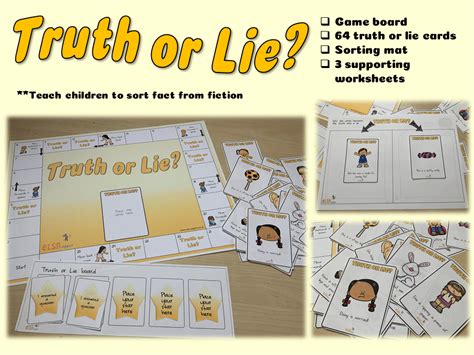 Truth or Lie Game - Item 344 - Elsa Support Truth or Lie Game - Item 344