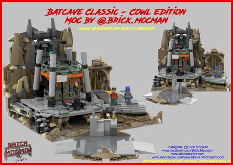 LEGO MOC Batcave Classic Set - (Cowl Edition) by Brick.Mocman ...