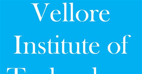 Vellore Institute of Technology (VIT) - Undergraduate Courses | Career ...