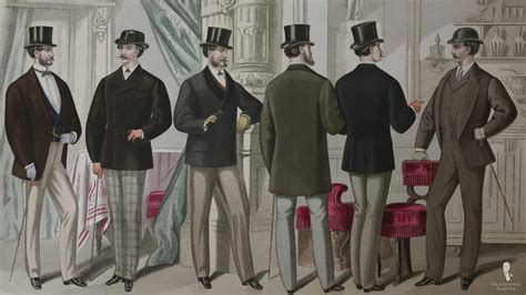 Late Victorian Era Fashion Men