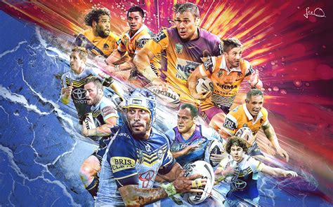 NRL 2015 Grand Final Artwork on Behance