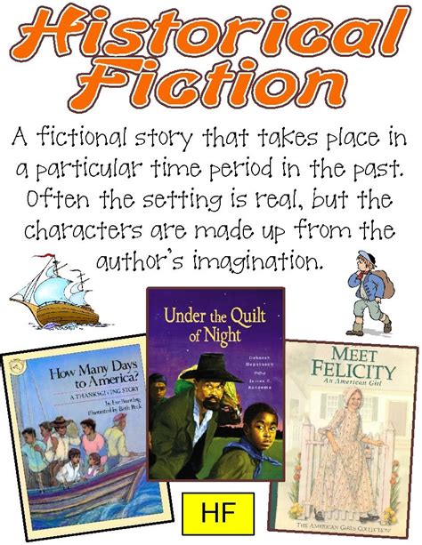 Historical fiction genre poster | Reading genres, Traditional ...