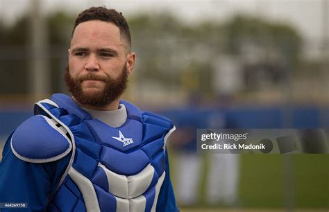 DUNEDIN - FEBRUARY 23 - Catcher Russell Martin. Pitchers and catchers ...