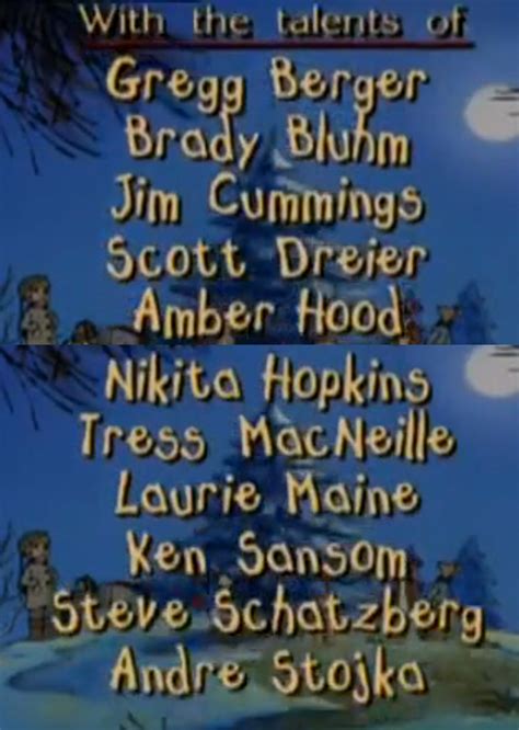 Winnie the Pooh: Seasons of Giving (1999 Movie) - Behind The Voice Actors