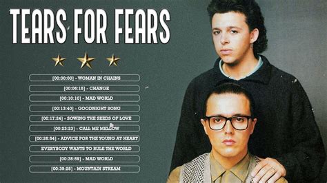 Tears For Fears Full Album - Top Songs of the Tears For Fears - Best ...