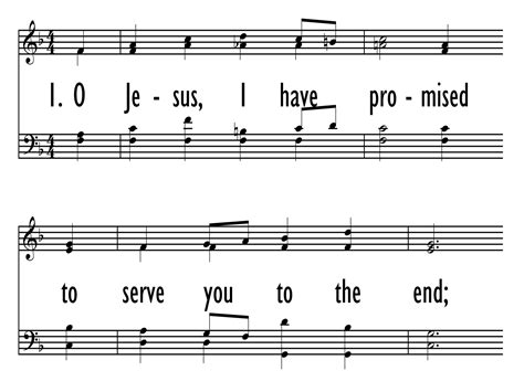 O Jesus, I have promised | Hymnary.org