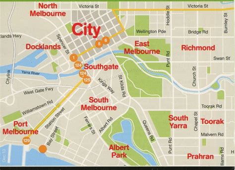 Maps Of Melbourne, Australia – I See American People (And Places ...