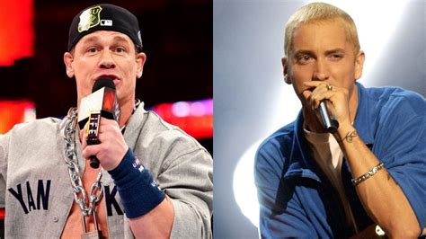 John Cena Wants Eminem To Remix His Entrance Music - WrestleTalk