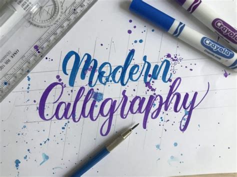 How To Do Modern Calligraphy (3 Popular Styles 2019) | Lettering Daily