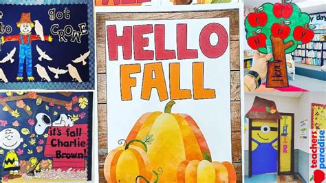 76 Fall Bulletin Board Ideas for the Classroom - TeachersParadise