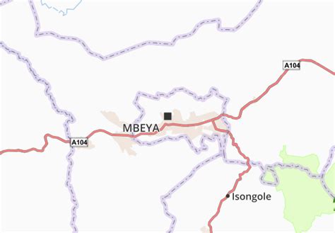 MICHELIN Mbeya map - ViaMichelin